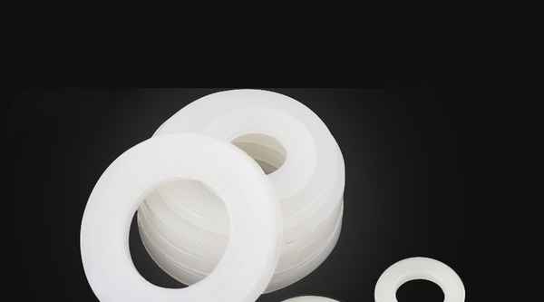 Herstellung von runden Nylondichtungen zur Erhöhung der Isolierung Flachdichtungen Kunststoff Kunststoffdichtungen 3/4 1/4-20